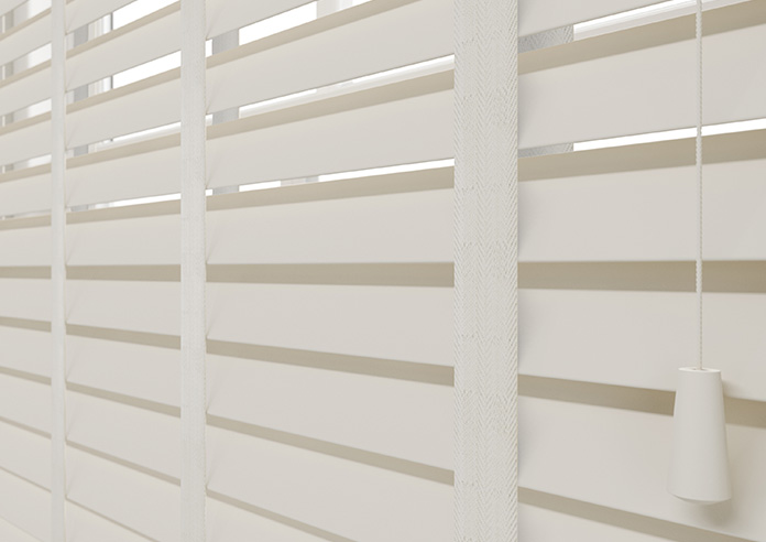 Ecowood Deluxe, Devon Cream Satin - Venetian Blind - Image 4